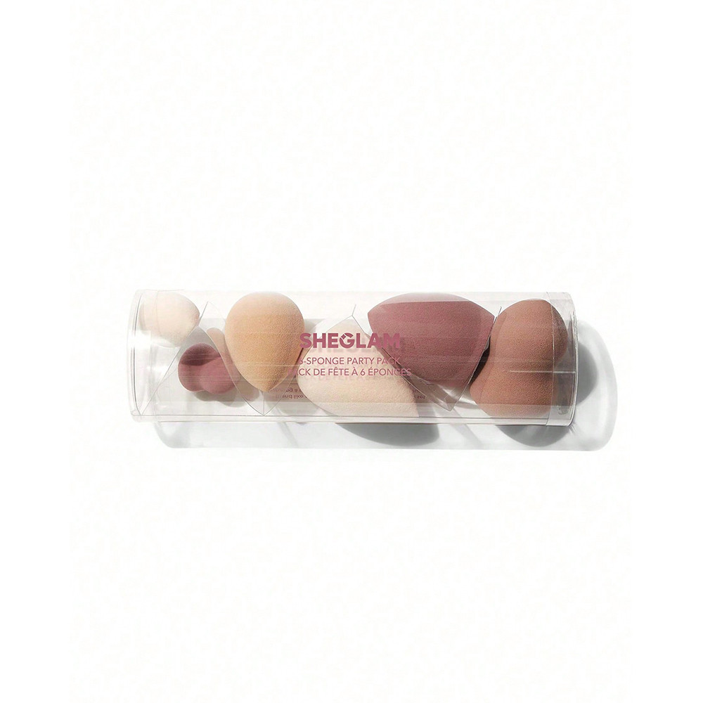 6-Sponge-Party-Pack.jpg پک ۶ عددی بیوتی بلندر شیگلم مدل 6-Sponge Party Pack - تصویر 1
