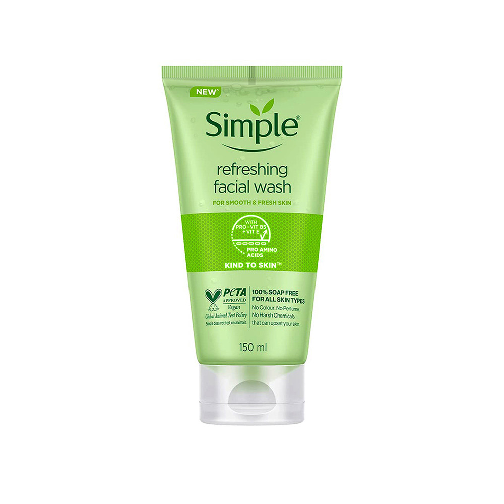 ژل-شستشوی-صورت-انواع-پوست-سیمپل-Simple-Kind-To-Skin-Refreshing-Facial-Wash-Gel-4.jpg ژل شستشوی صورت انواع پوست سیمپل - تصویر 1